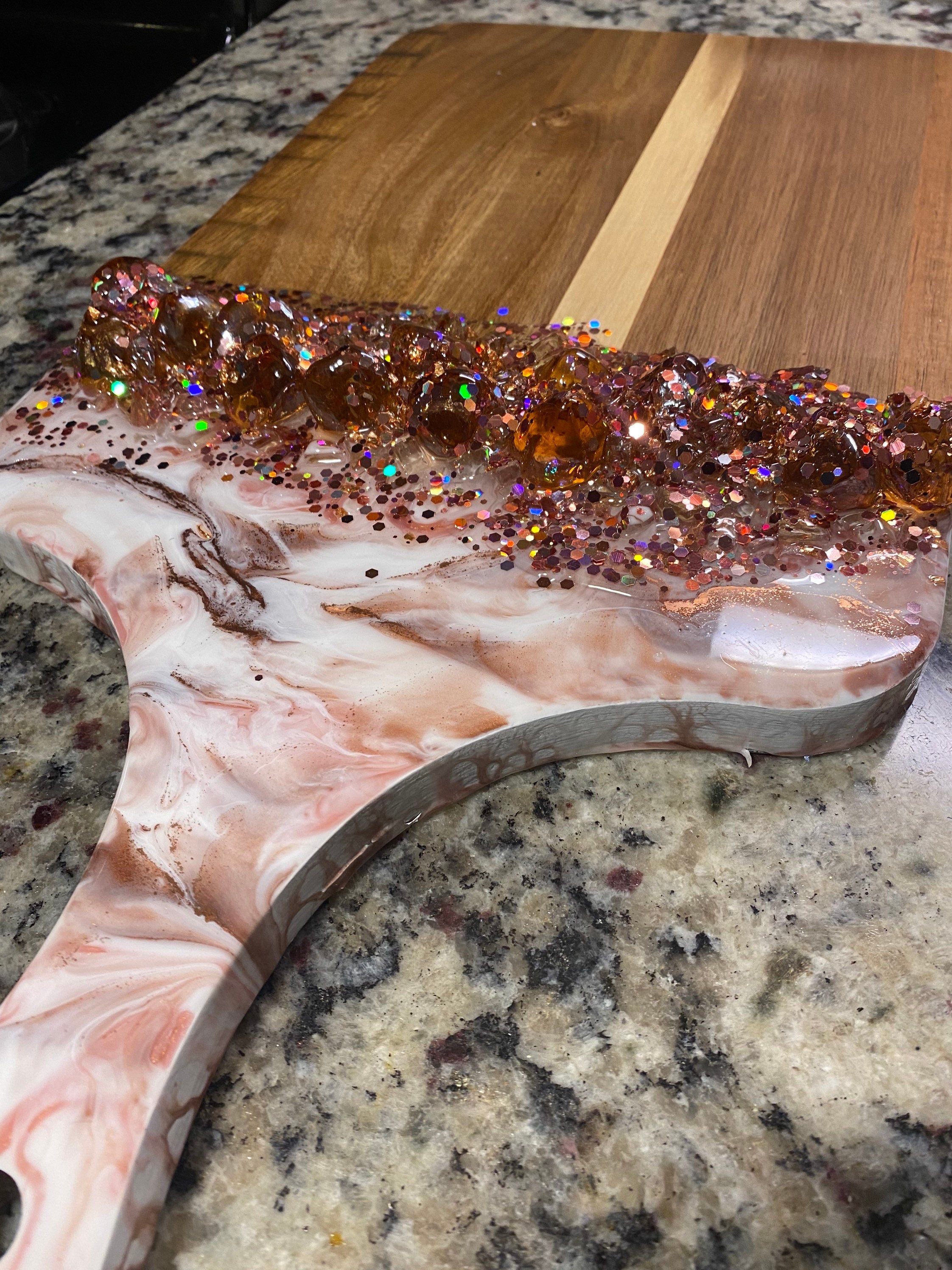 Rose Gold Marble Board